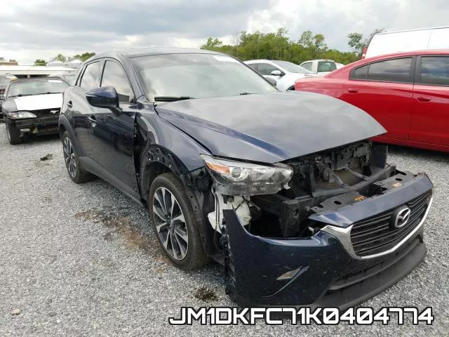JM1DKFC71K0404774 2019 Mazda CX-3, Touring