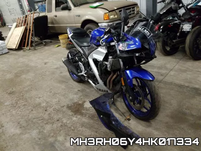 MH3RH06Y4HK017334 2017 Yamaha YZFR3