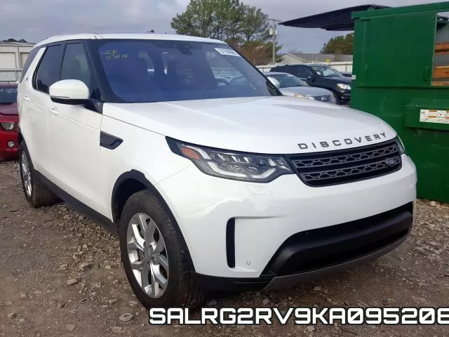 SALRG2RV9KA095208 2019 Land Rover Discovery, SE