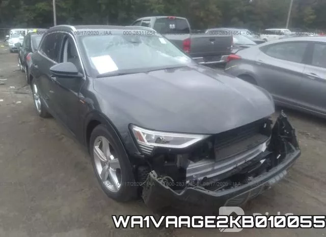WA1VAAGE2KB010055 2019 Audi E-Tron, Prestige