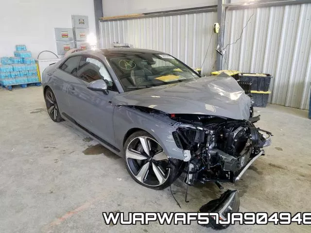 WUAPWAF57JA904948 2018 Audi RS5