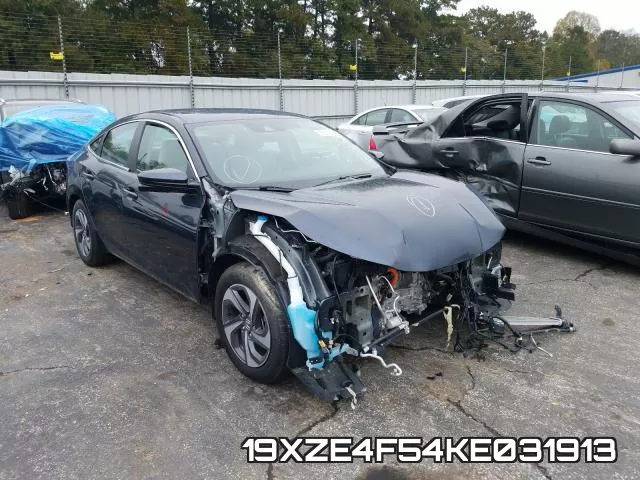 19XZE4F54KE031913 2019 Honda Insight, EX