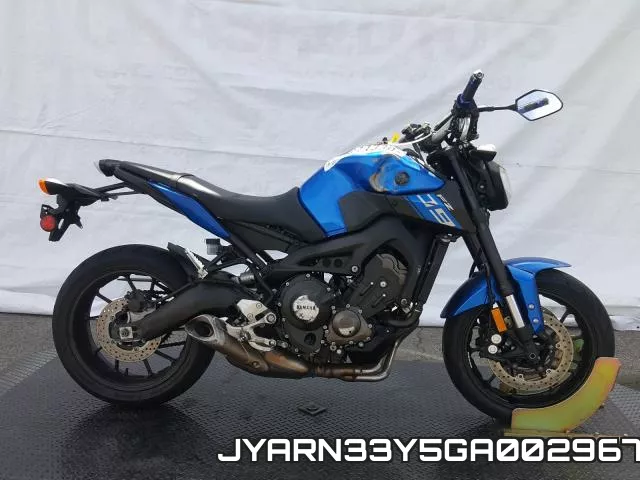JYARN33Y5GA002967 2016 Yamaha FZ09, C