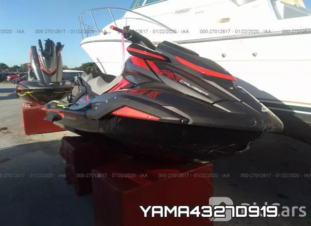 YAMA4327D919 2019 Yamaha Fx Cruiser
