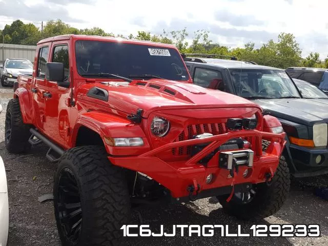 1C6JJTAG7LL129233 2020 Jeep Gladiator, Sport