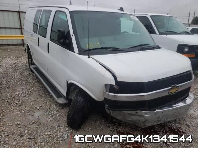 1GCWGAFG4K1341544 2019 Chevrolet Express