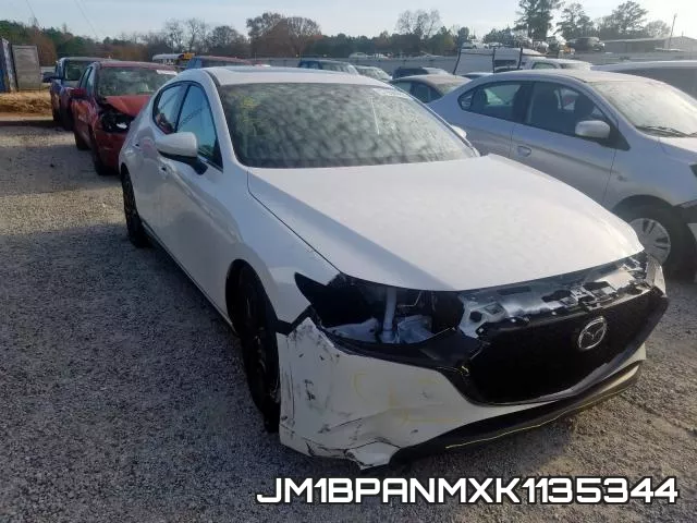 JM1BPANMXK1135344 2019 Mazda 3, Premium