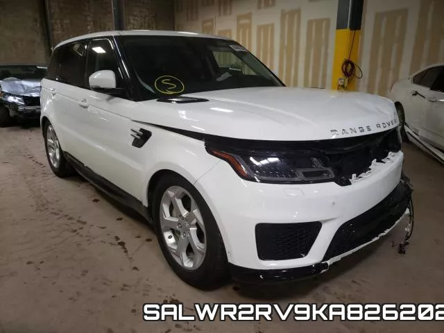 SALWR2RV9KA826202 2019 Land Rover Range Rover,  Hse