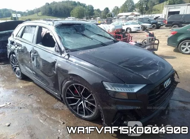WA1FVAF15KD004908 2019 Audi Q8, Prestige