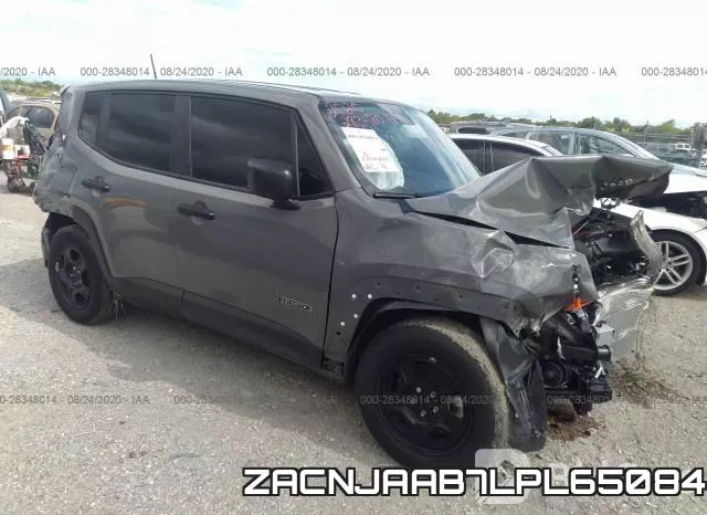 ZACNJAAB7LPL65084 2020 Jeep Renegade, Sport