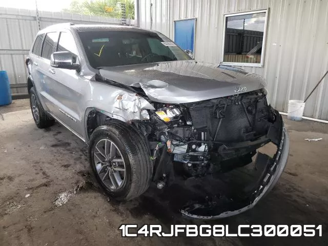 1C4RJFBG8LC300051 2020 Jeep Grand Cherokee,  Limited