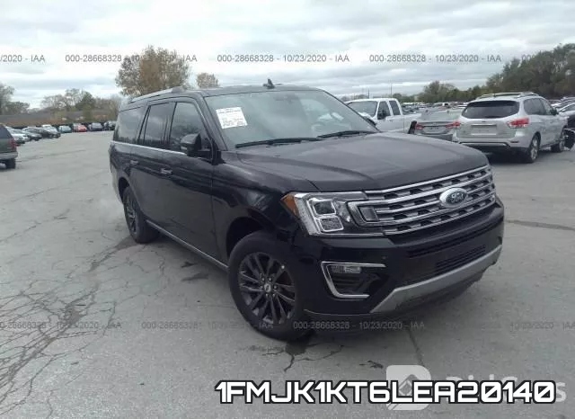 1FMJK1KT6LEA20140 2020 Ford Expedition, Max Limited