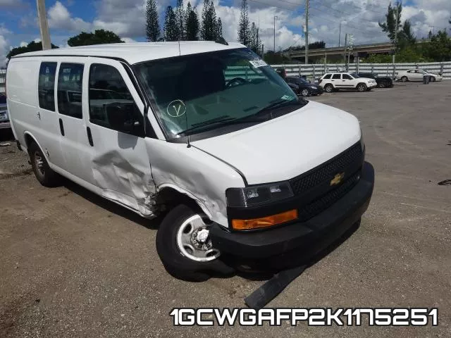 1GCWGAFP2K1175251 2019 Chevrolet Express