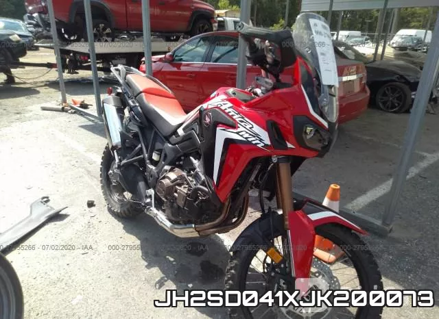 JH2SD041XJK200073 2018 Honda CRF1000, D