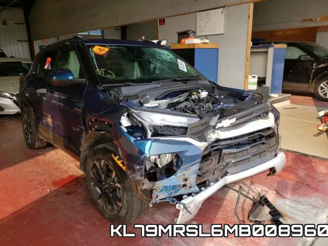 KL79MRSL6MB008960 2021 Chevrolet Trailblazer,  LT