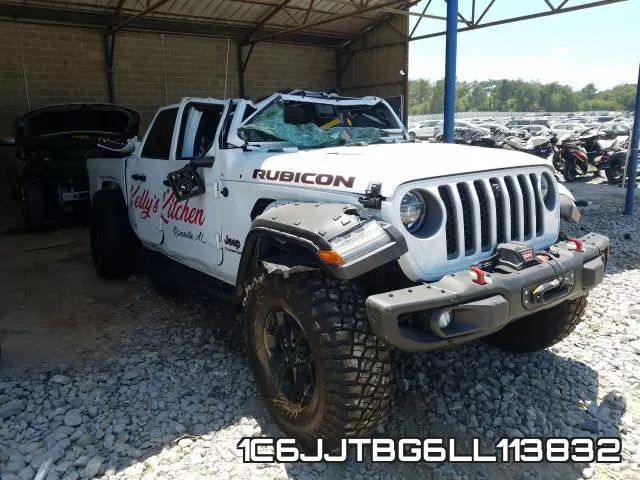 1C6JJTBG6LL113832 2020 Jeep Gladiator, Rubicon