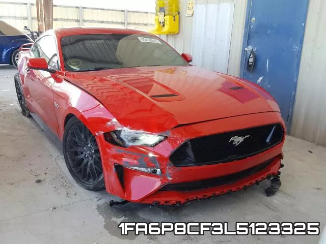 1FA6P8CF3L5123325 2020 Ford Mustang, GT