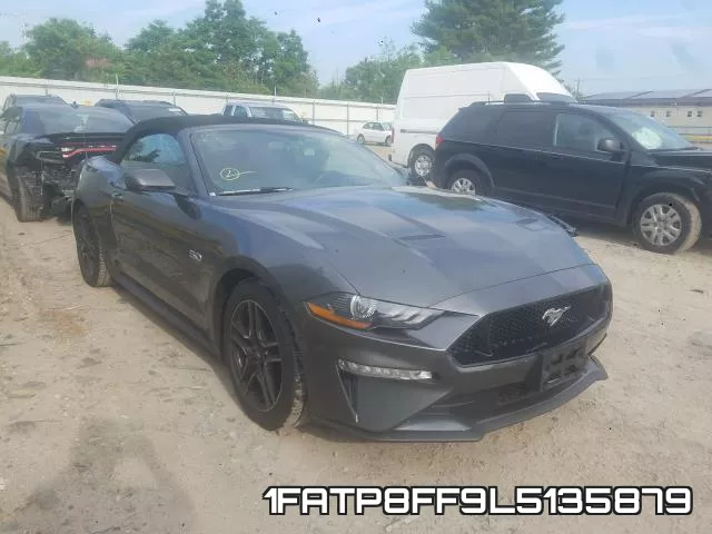 1FATP8FF9L5135879 2020 Ford Mustang, GT
