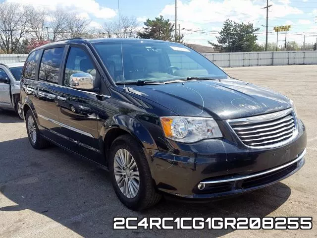 2C4RC1CG1GR208255 2016 Chrysler Town & Country,  Touring L