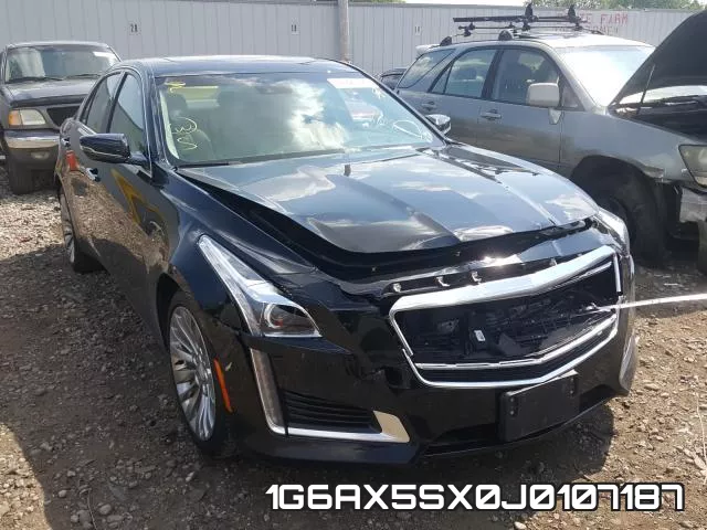 1G6AX5SX0J0107187 2018 Cadillac CTS, Luxury