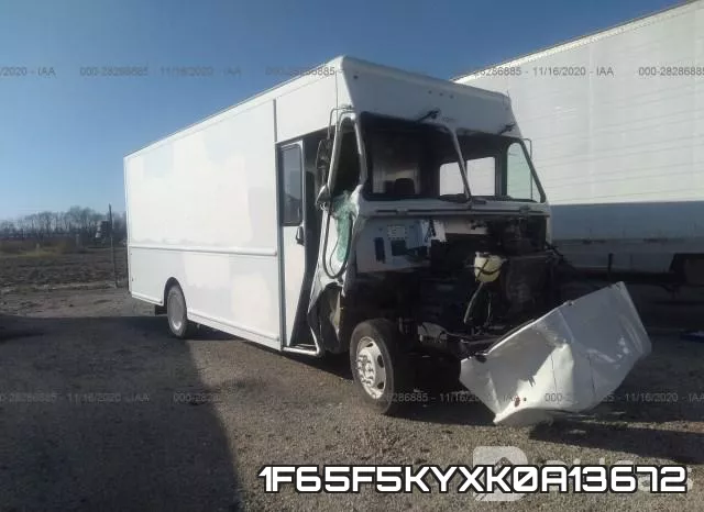 1F65F5KYXK0A13672 2019 Ford F59, Commercial Stripped