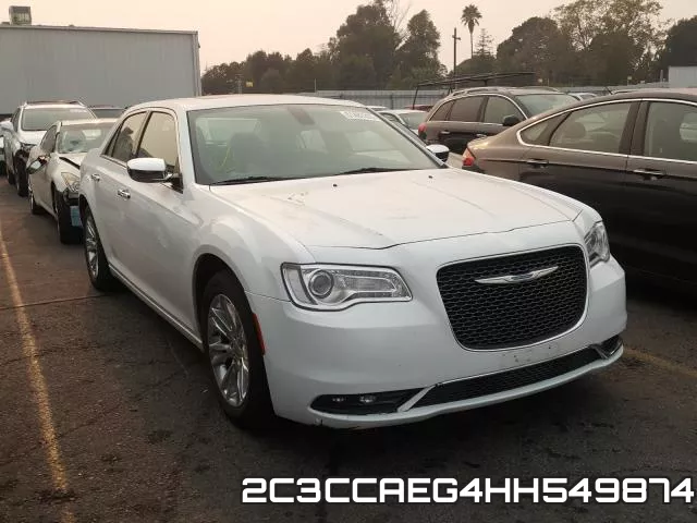 2C3CCAEG4HH549874 2017 Chrysler 300C