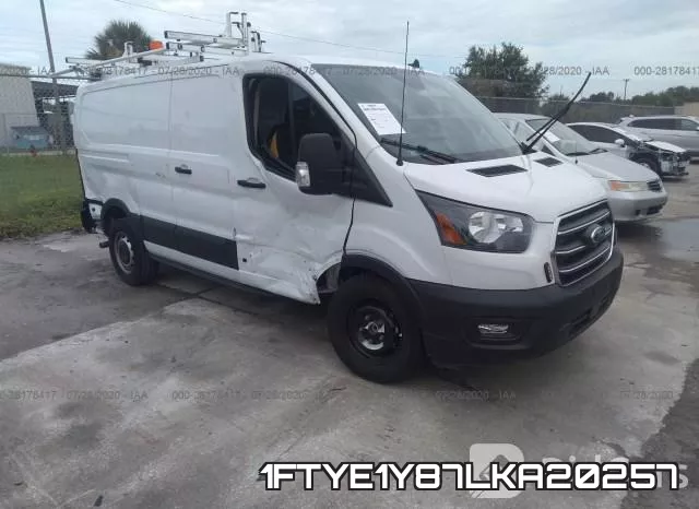 1FTYE1Y87LKA20257 2020 Ford Transit, Cargo Van