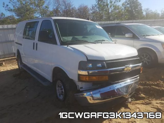 1GCWGAFG3K1343768 2019 Chevrolet Express