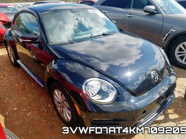 3VWFD7AT4KM709205 2019 Volkswagen Beetle, S