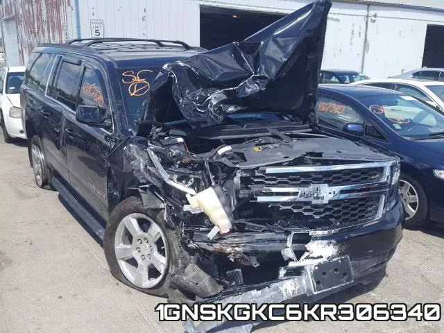 1GNSKGKC6KR306340 2019 Chevrolet Suburban, K1500 Ls