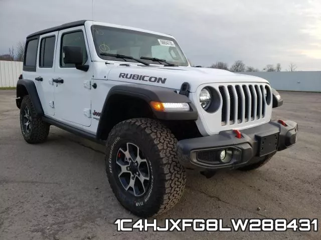 1C4HJXFG8LW288431 2020 Jeep Wrangler, Rubicon