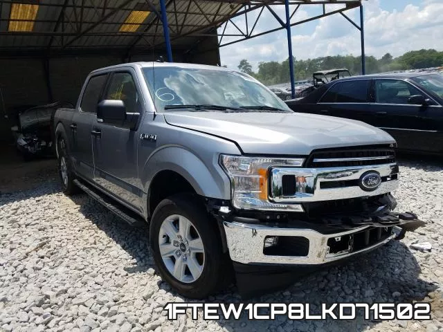 1FTEW1CP8LKD71502 2020 Ford F-150,  Supercrew