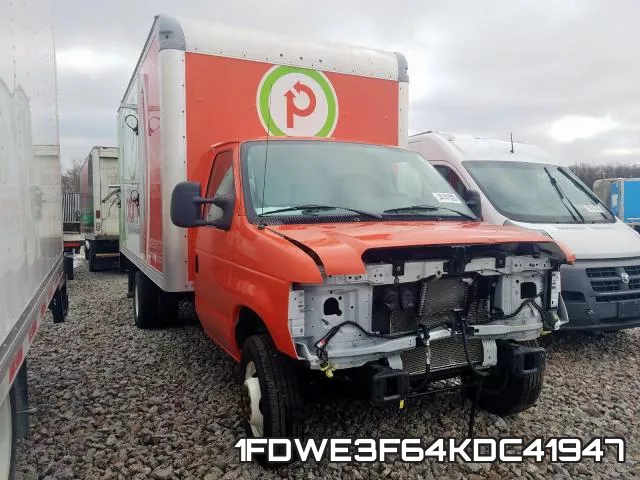 1FDWE3F64KDC41947 2019 Ford Econoline, E350 Super Duty Cutaway Van