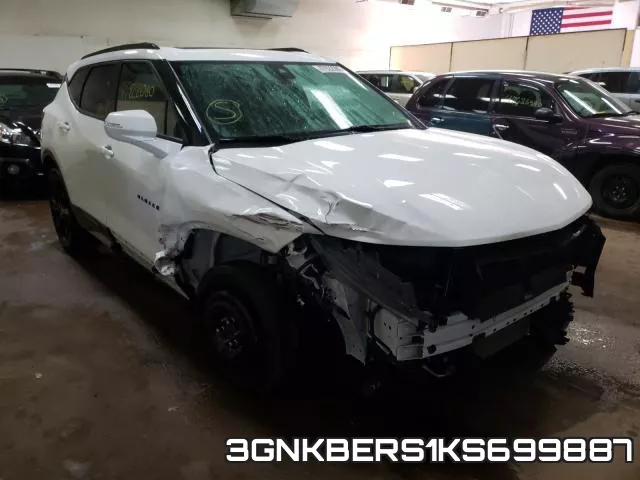 3GNKBERS1KS699887 2019 Chevrolet Blazer, RS