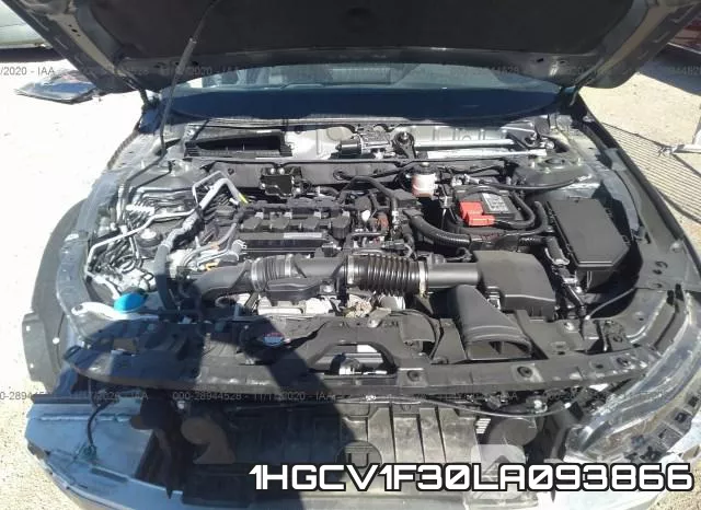 1HGCV1F30LA093866 2020 Honda Accord, Sedan Sport