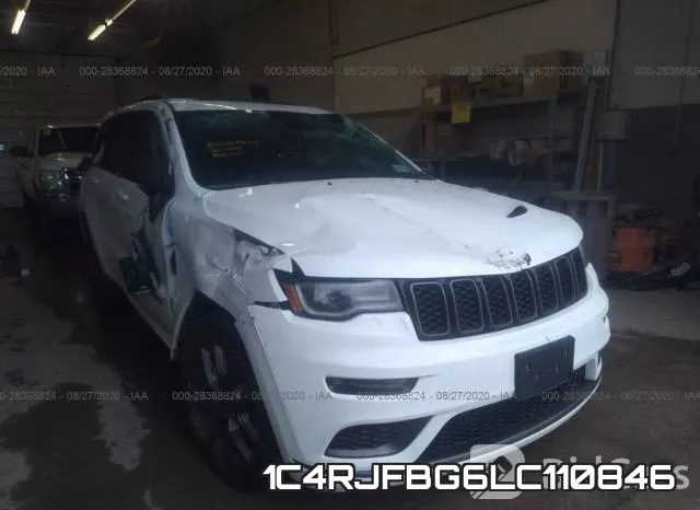 1C4RJFBG6LC110846 2020 Jeep Grand Cherokee, Limited X