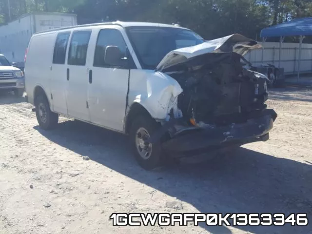 1GCWGAFP0K1363346 2019 Chevrolet Express