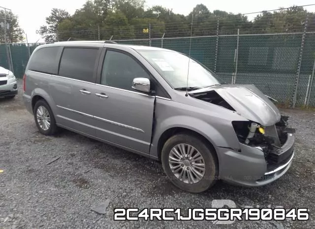 2C4RC1JG5GR190846 2016 Chrysler Town & Country, Limited