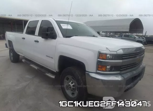 1GC1KUEG2FF143047 2015 Chevrolet Silverado 2500, HD Work Truck