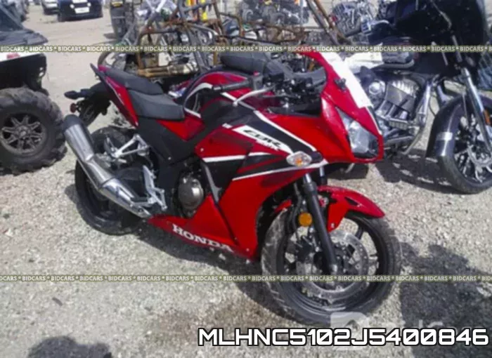 MLHNC5102J5400846 2018 Honda CBR300, R