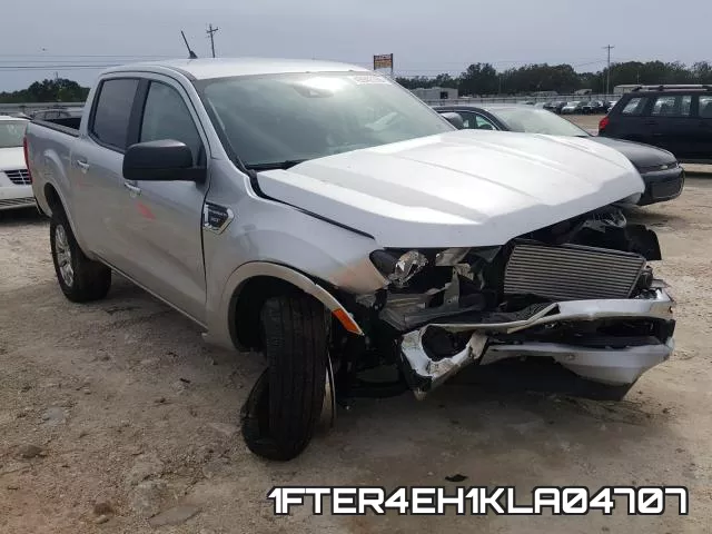 1FTER4EH1KLA04707 2019 Ford Ranger, Supercrew