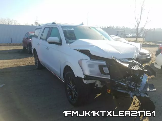 1FMJK1KTXLEA21761 2020 Ford Expedition, Max Limited