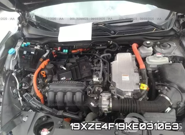 19XZE4F19KE031063 2019 Honda Insight, LX