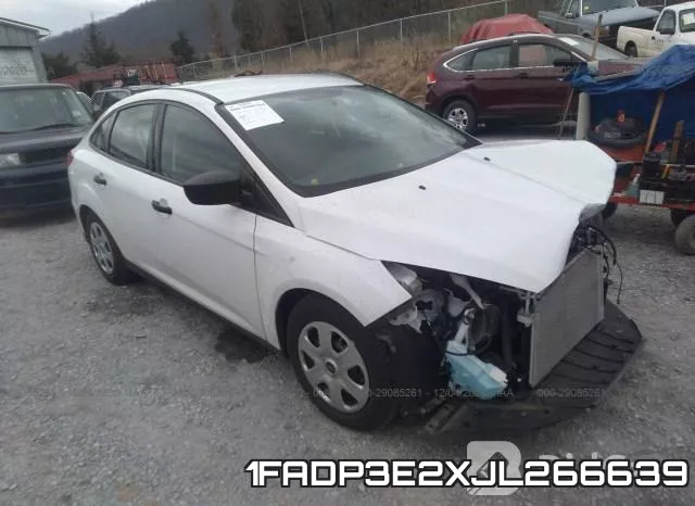 1FADP3E2XJL266639 2018 Ford Focus, S