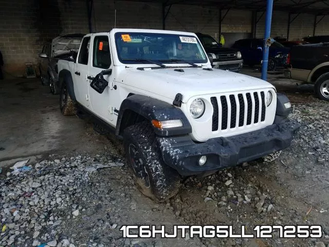 1C6HJTAG5LL127253 2020 Jeep Gladiator, Sport
