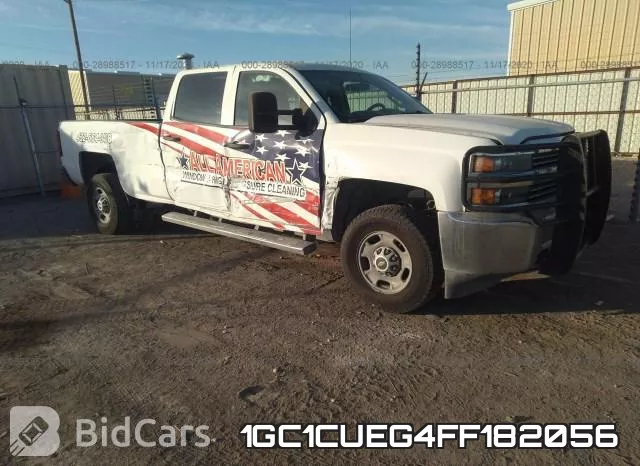 1GC1CUEG4FF182056 2015 Chevrolet Silverado 2500, HD Work Truck