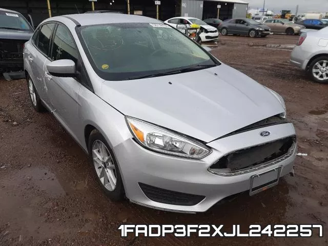 1FADP3F2XJL242257 2018 Ford Focus, SE