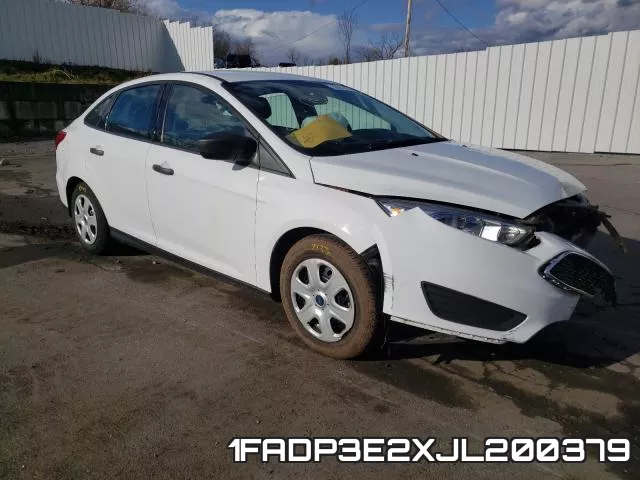 1FADP3E2XJL200379 2018 Ford Focus, S