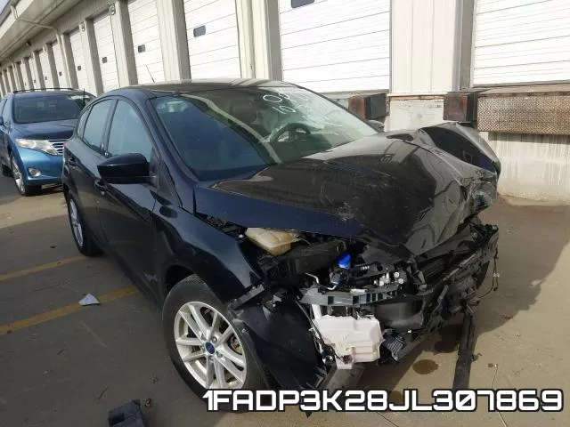 1FADP3K28JL307869 2018 Ford Focus, SE