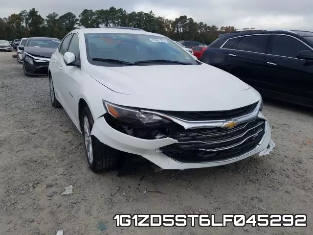 1G1ZD5ST6LF045292 2020 Chevrolet Malibu, LT